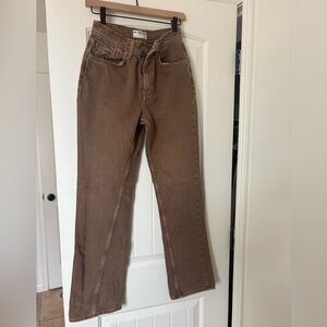 We The Free Women’s Brown Straight Jeans